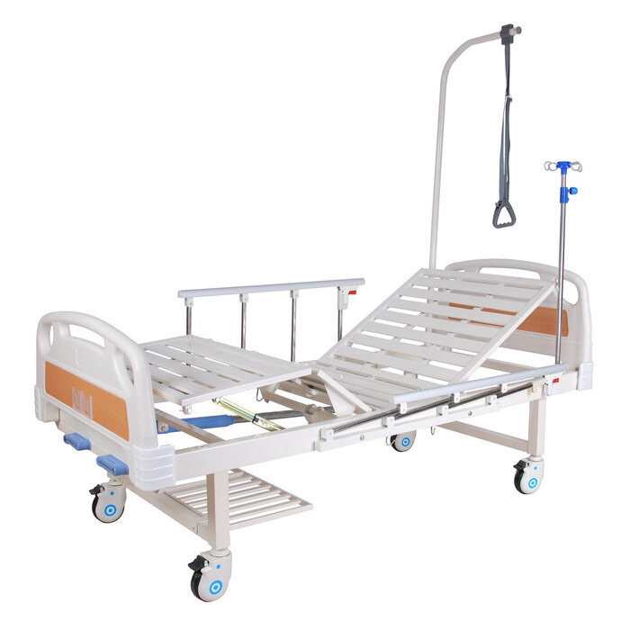 Кровать медицинская Med-Mos функциональная механическая E-8 с матрасом.