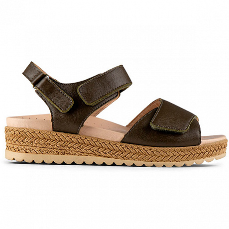 Сандалии ортопедические Dr Thomas женские DTD-252 зеленые. Изображение 2 из 5