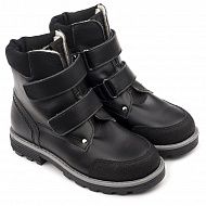 Ботинки Тапибу утепленные для мальчиков FT-23013.18-OL01O.01 черные.