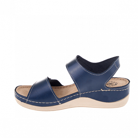 Сандали Fratelli Babb женские D-302 темно-синие. Изображение 3 из 5