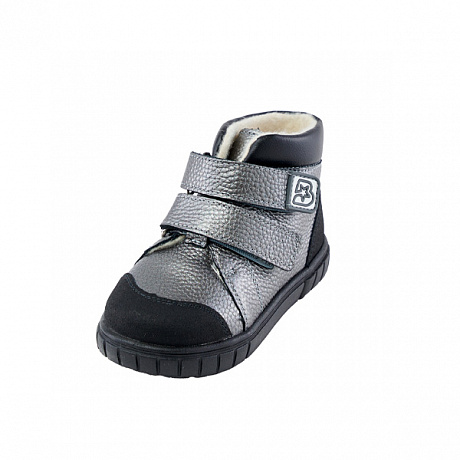 Ботинки Bottilini утепленные для девочек BL-270(55) серебристый/черный. Изображение 5 из 7