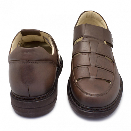 Полуботинки Dr. Spektor мужские 706.13.29 коричневые. Изображение 3 из 4