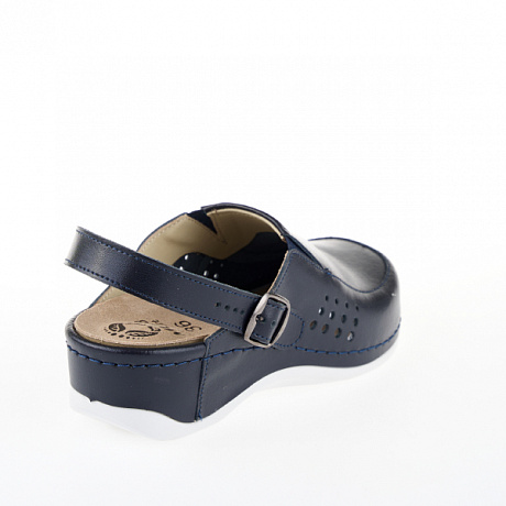 Сабо Mubb женские 779 синие. Изображение 2 из 5