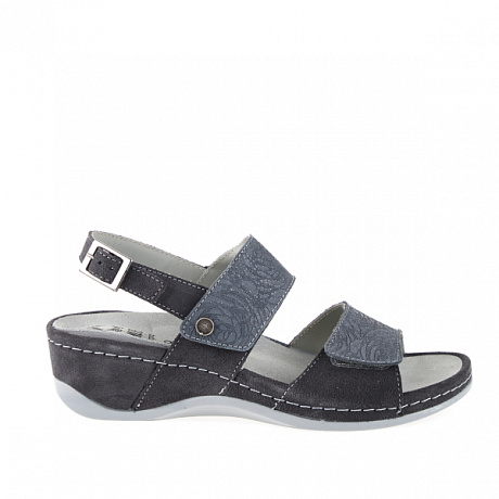 Сандалии Mubb женские 7901-24 темно-серые. Изображение 4 из 5