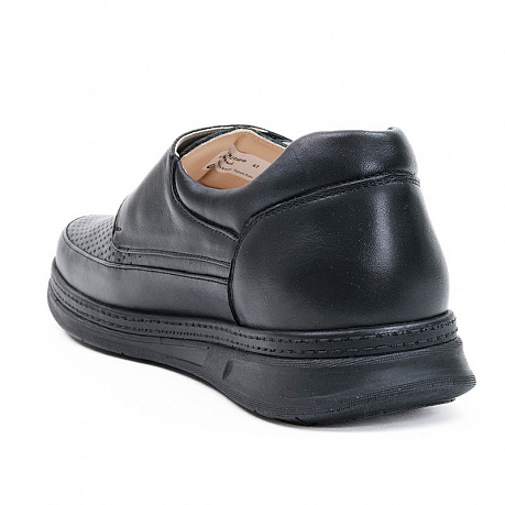 Полуботинки Dr. Spektor мужские К1955-К/Перф черные. Изображение 3 из 7