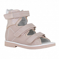 Сандали ортопедические Ортобум для девочек 71057-01 пыльно-розовые.