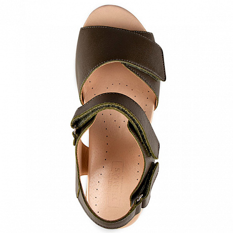 Сандалии ортопедические Dr Thomas женские DTD-252 зеленые. Изображение 5 из 5