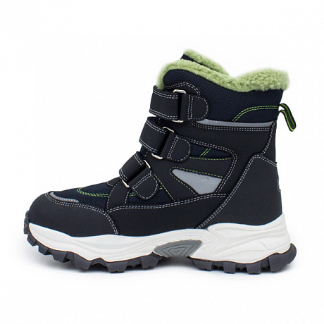 Ботинки ортопедические Сурсил-Орто с шерстью для мальчиков A35-235 синие. Изображение 2 из 5