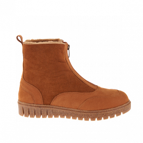 Полусапоги OrtoCare с мехом женские FW-4-22-99/9DM коричневые. Изображение 2 из 6